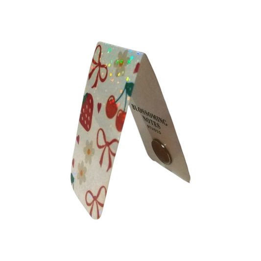 Bows & Fruit Magnetic Bookmark