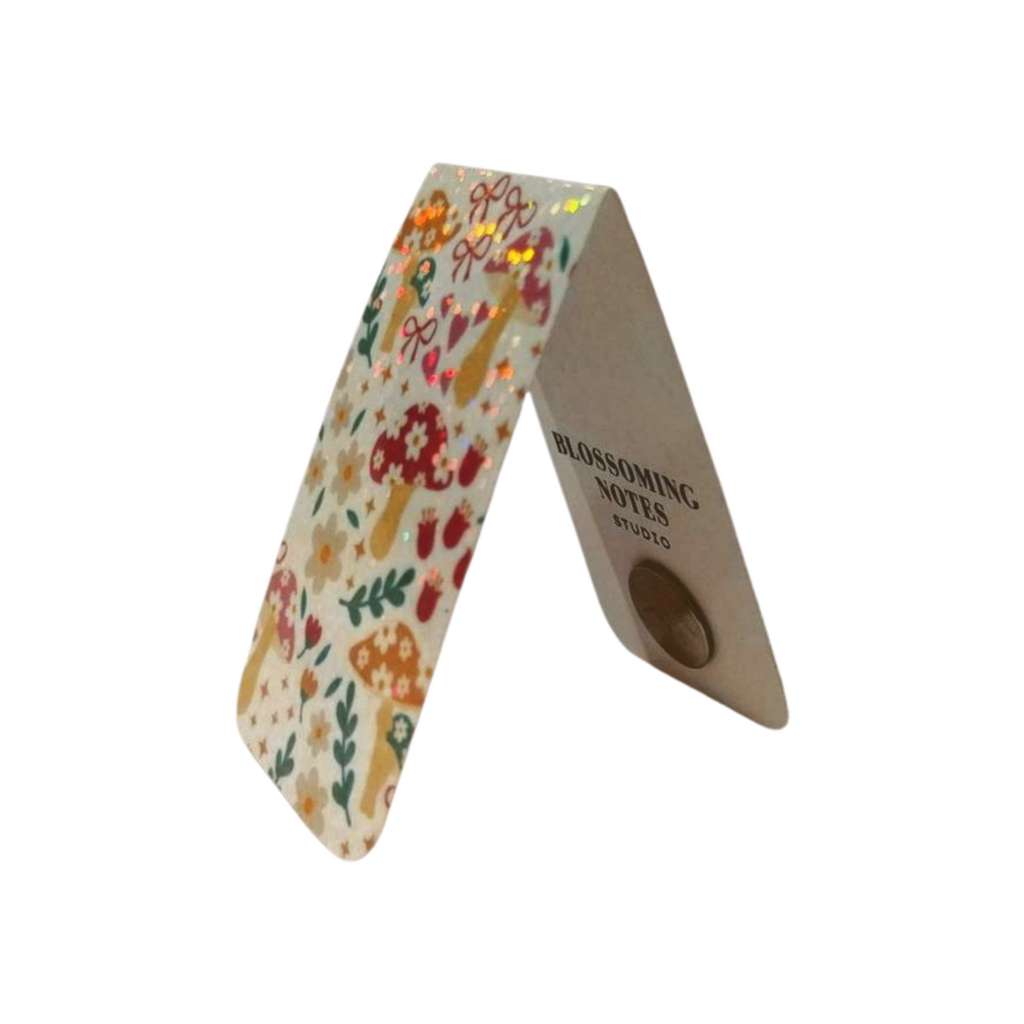 Romantic Mushrooms Magnetic Bookmark
