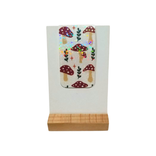 Mushroom Forest Magnetic Bookmark