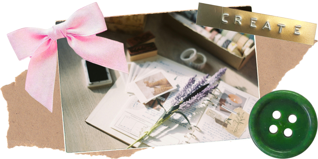 ready to receive a little envelope filled with creativity, inspiration, and happy mail